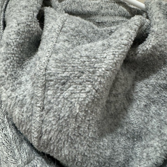 Nike Ladies Fleece Therma-Fit Hoodie Small Heathered Gray - Picture 3 of 3